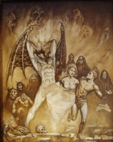 The cover to Robert E. Howard's The Singers In The Shadows by Marcus Boas, Comic Art